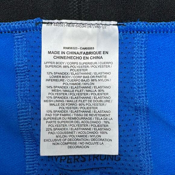 Nike Pro NBA Hyperstrong Padded Compression Pants 3/4 Red AA0755-403 XL-T NWOT - Picture 9 of 10